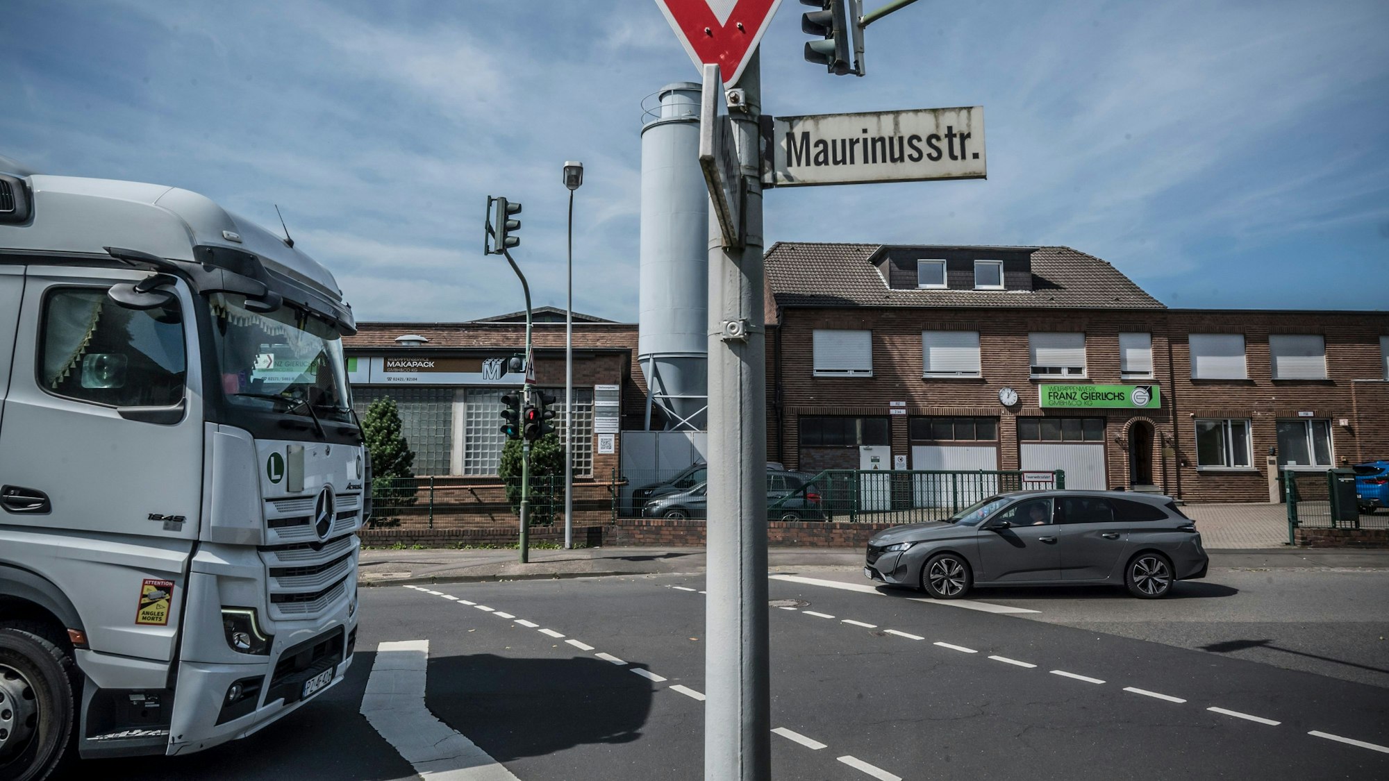 Das Stammwerk von Gierlichs Wellpappe an der Maurinusstraße.