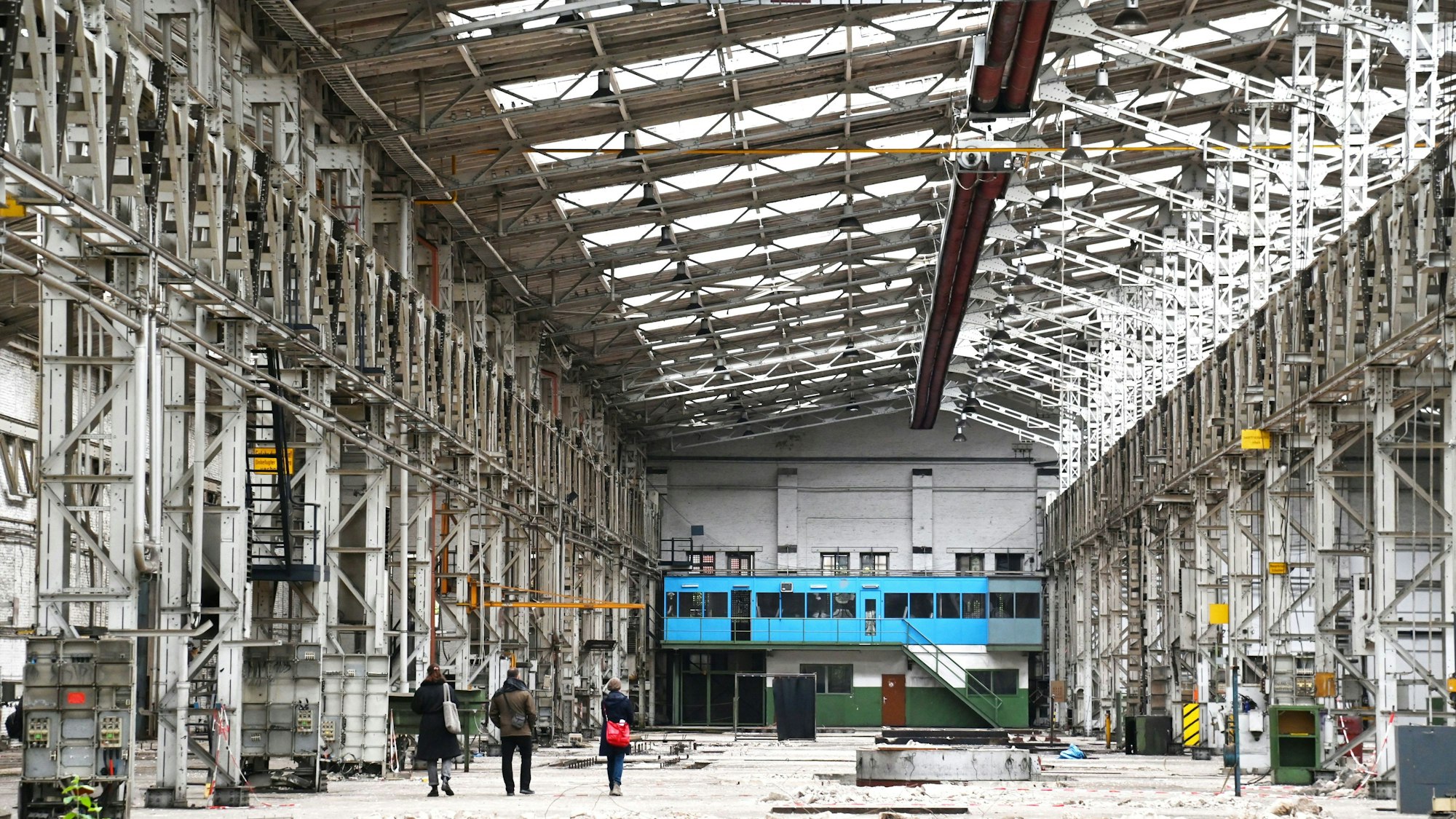 Die Halle 70 ist 10.000 Quadratmeter groß.