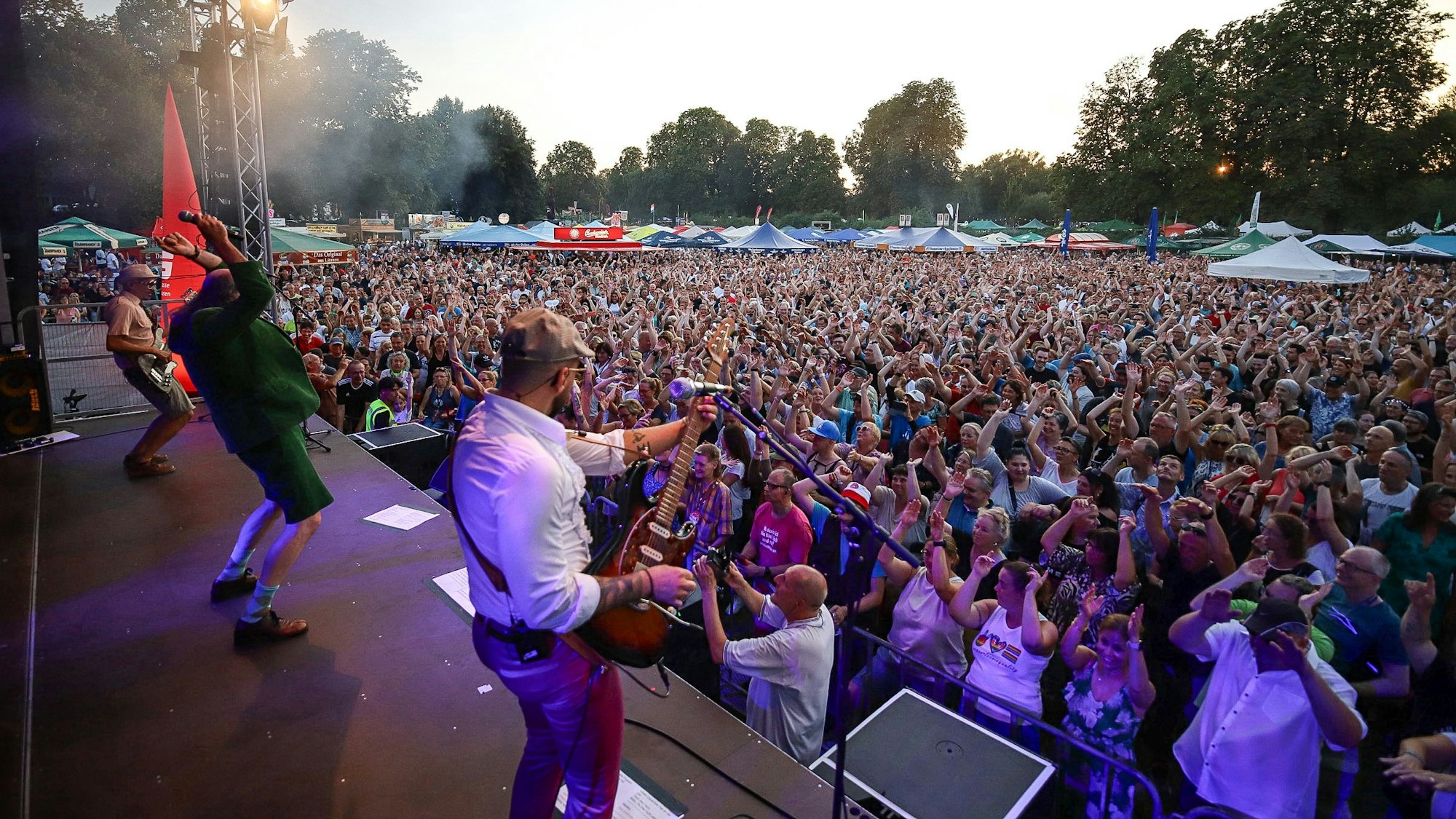 Guildo Horn auf einer Bühne
