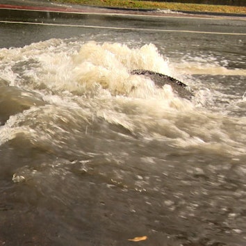 In Leichlingen sollen zwei Speichersysteme Regenwasser aufnehmen, speichern und zeitverzögert ans Erdreich abgeben. (Symbolbild)
