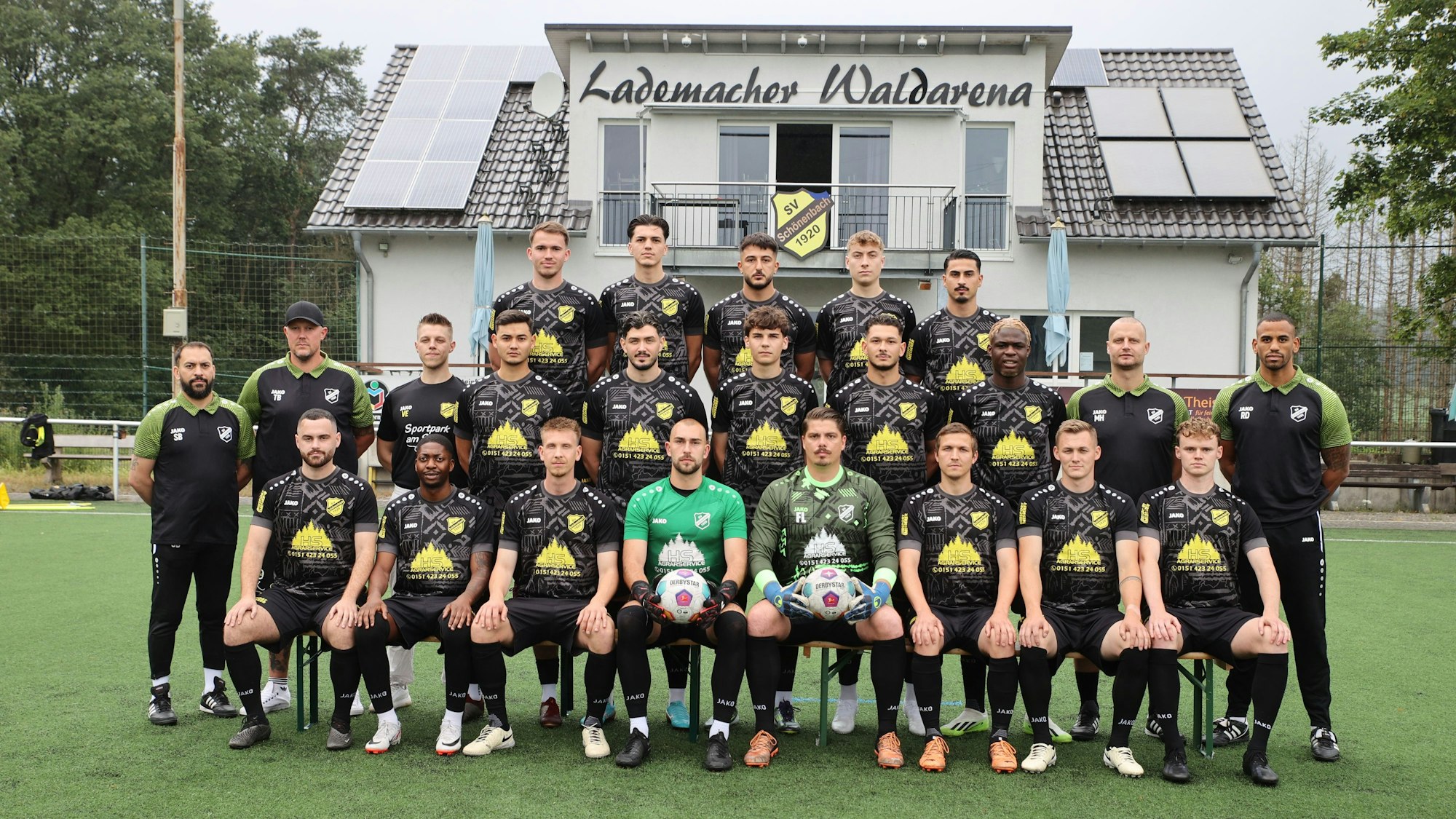 Mannschaftsfoto des SV Schönenbach.