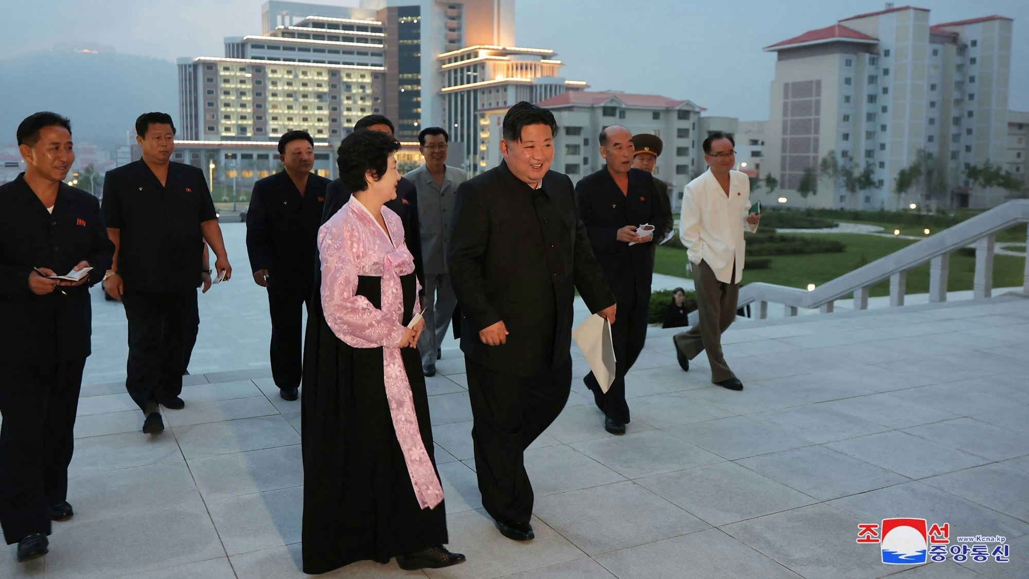 Kim Jong-un besucht das sozialistische Utopia Samjiyon angeblich regelmäßig.