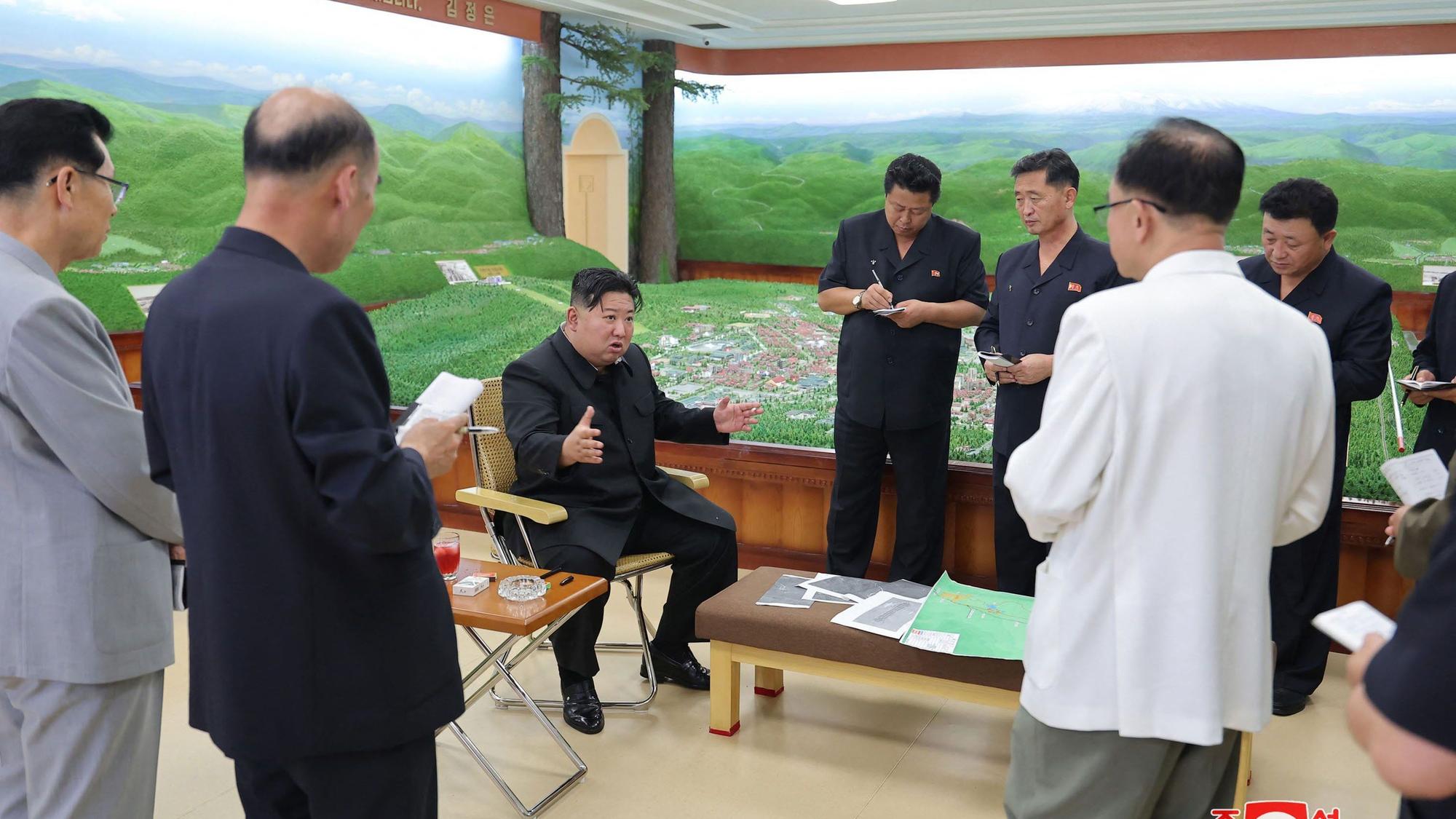 Kim Jong-un besucht das sozialistische Utopia Samjiyon angeblich regelmäßig.