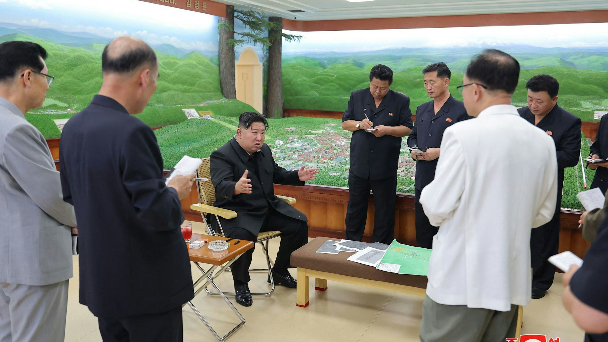 Kim Jong-un besucht das sozialistische Utopia Samjiyon angeblich regelmäßig.