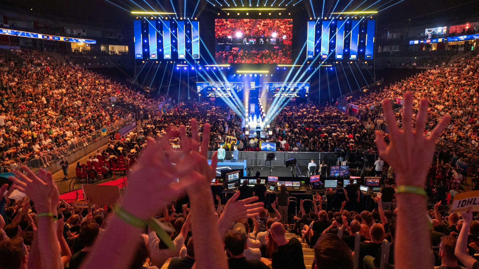 Vor zwei Jahren war die Arena voll, als das Counter-Strike-Turnier stattfand.