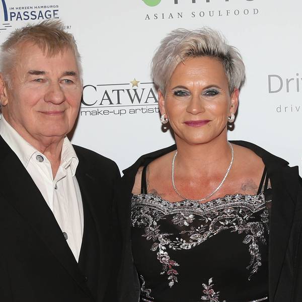 Heinz Hoenig und Annika Kärsten-Hoenig beim Opening des Asian Soulfood- & Sushi-Restaurants MIYO in Hamburg.