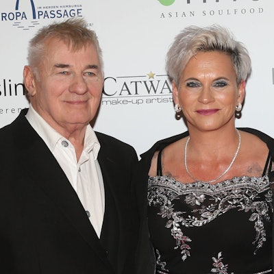 Heinz Hoenig und Annika Kärsten-Hoenig beim Opening des Asian Soulfood- & Sushi-Restaurants MIYO in Hamburg.