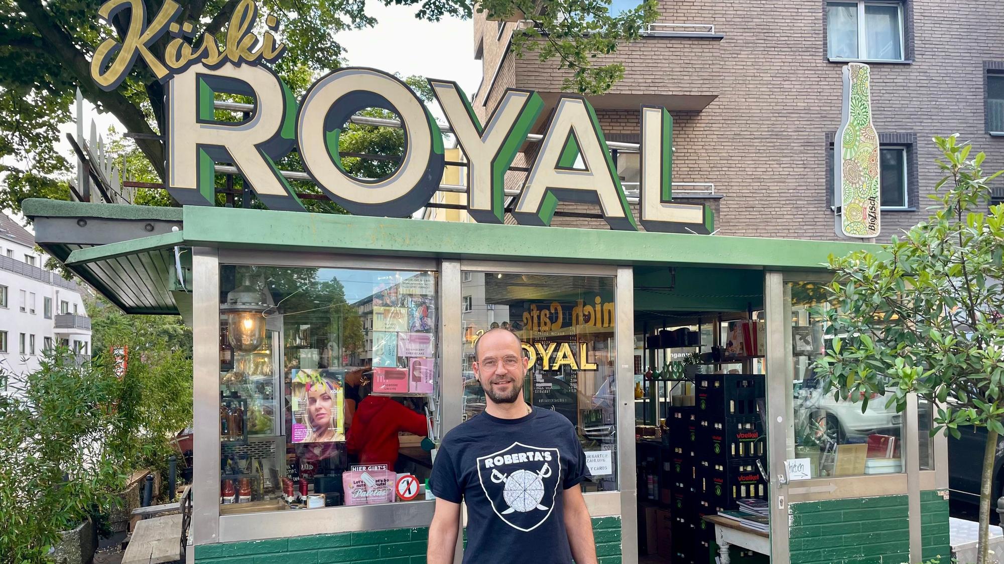 André Paulssen betreibt seit sechs Jahren den außergewöhnlichen Kiosk
