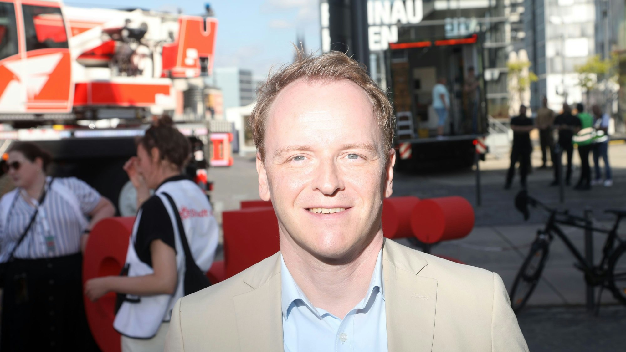 Daniel Kölle ist Leiter der Stabstelle Events, Film und Fernsehen der Stadt Köln.