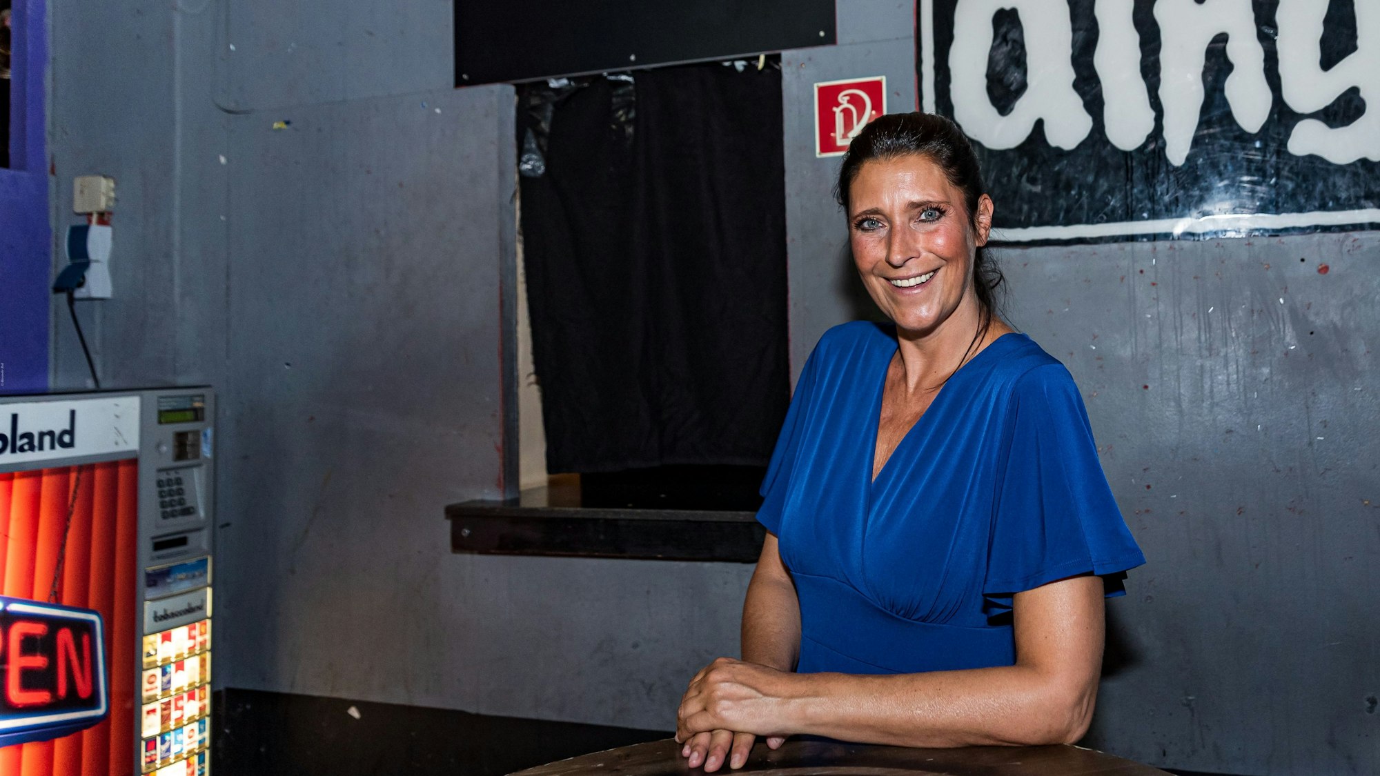 Claudia Wecker im Studentenclub das Das Ding