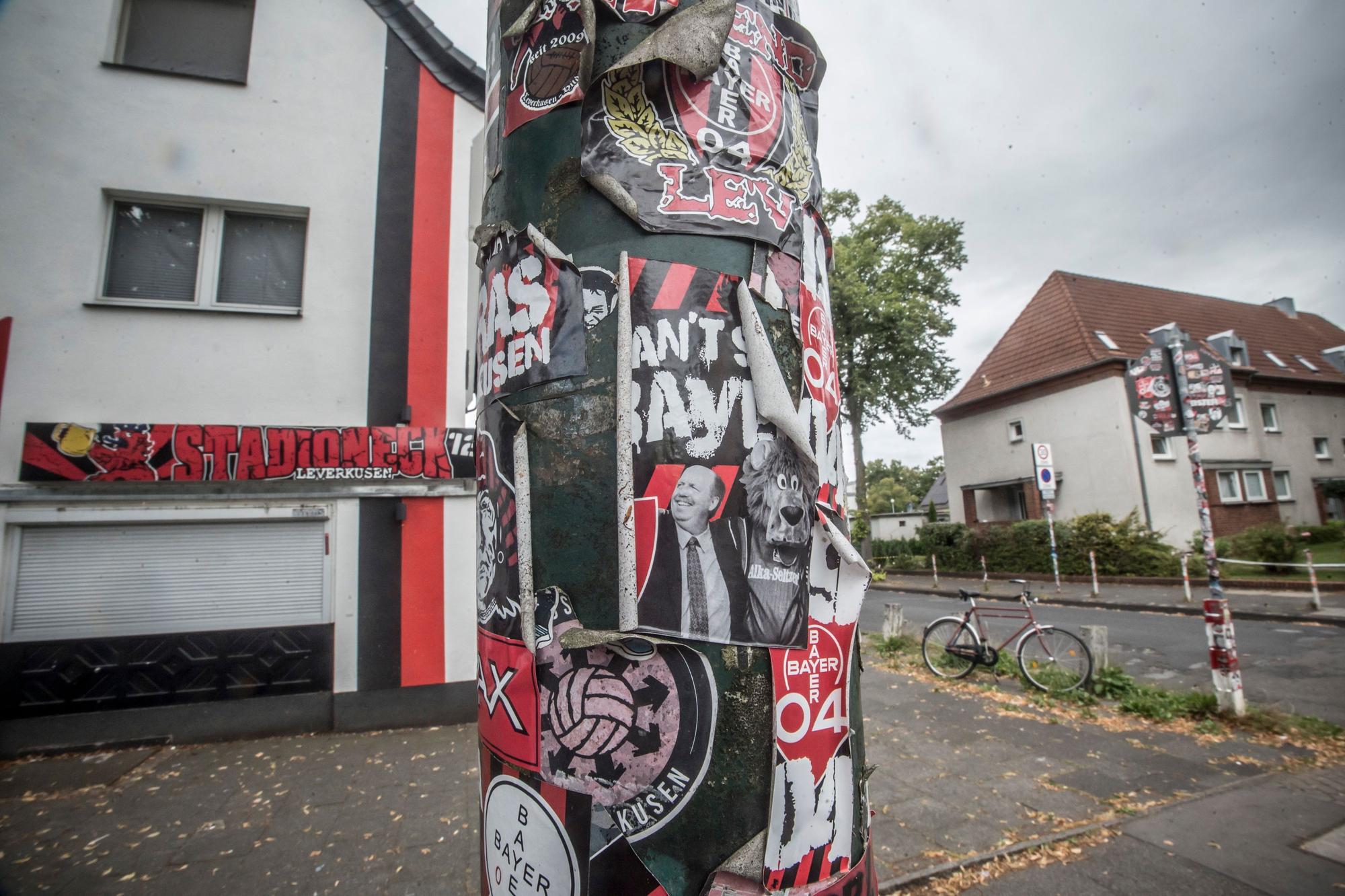 Heim der Ultras Leverkusen. Foto: Ralf Krieger