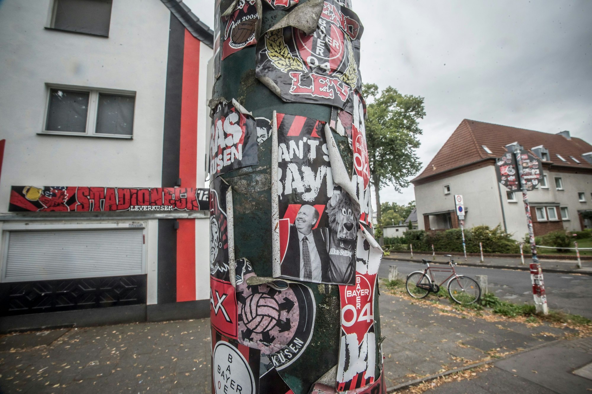 Heim der Ultras Leverkusen. Foto: Ralf Krieger