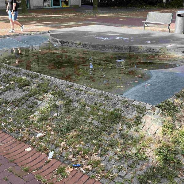 Der Brunnen im Brückerfeld entwickele sich immer mehr zum „Schandfleck“ meint die Bürgerliste Witzhelden.
