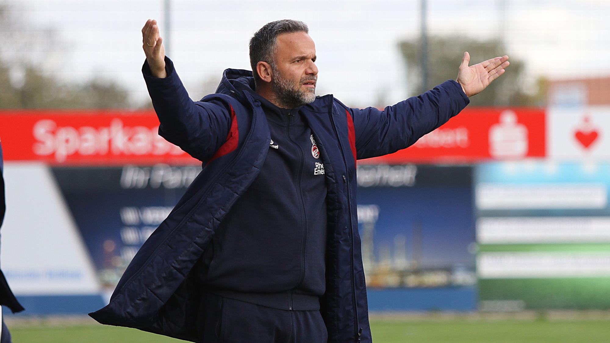 Evangelos Sbonias, Trainer der U21 des 1. FC Köln