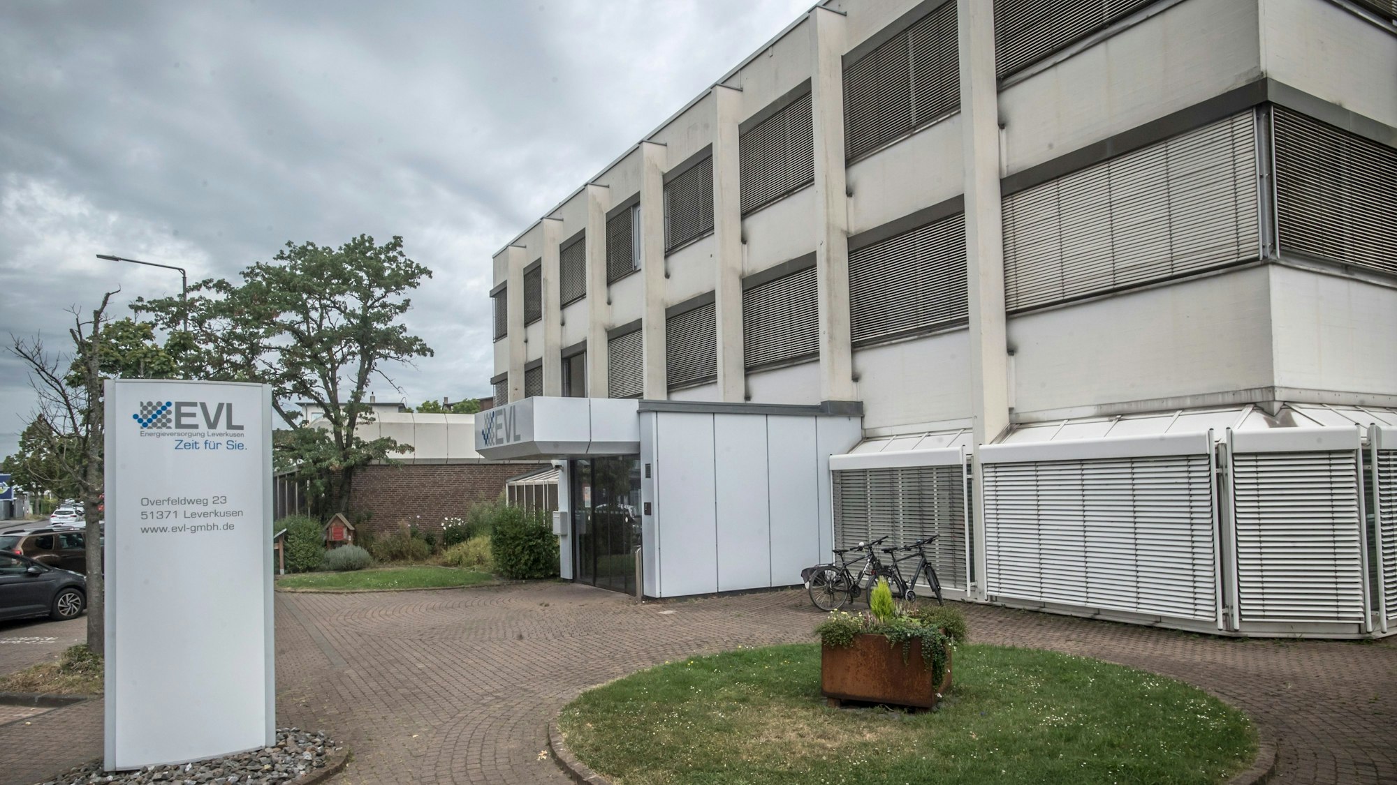 Das EVL-Verwaltungsgebäude am Overfeldweg