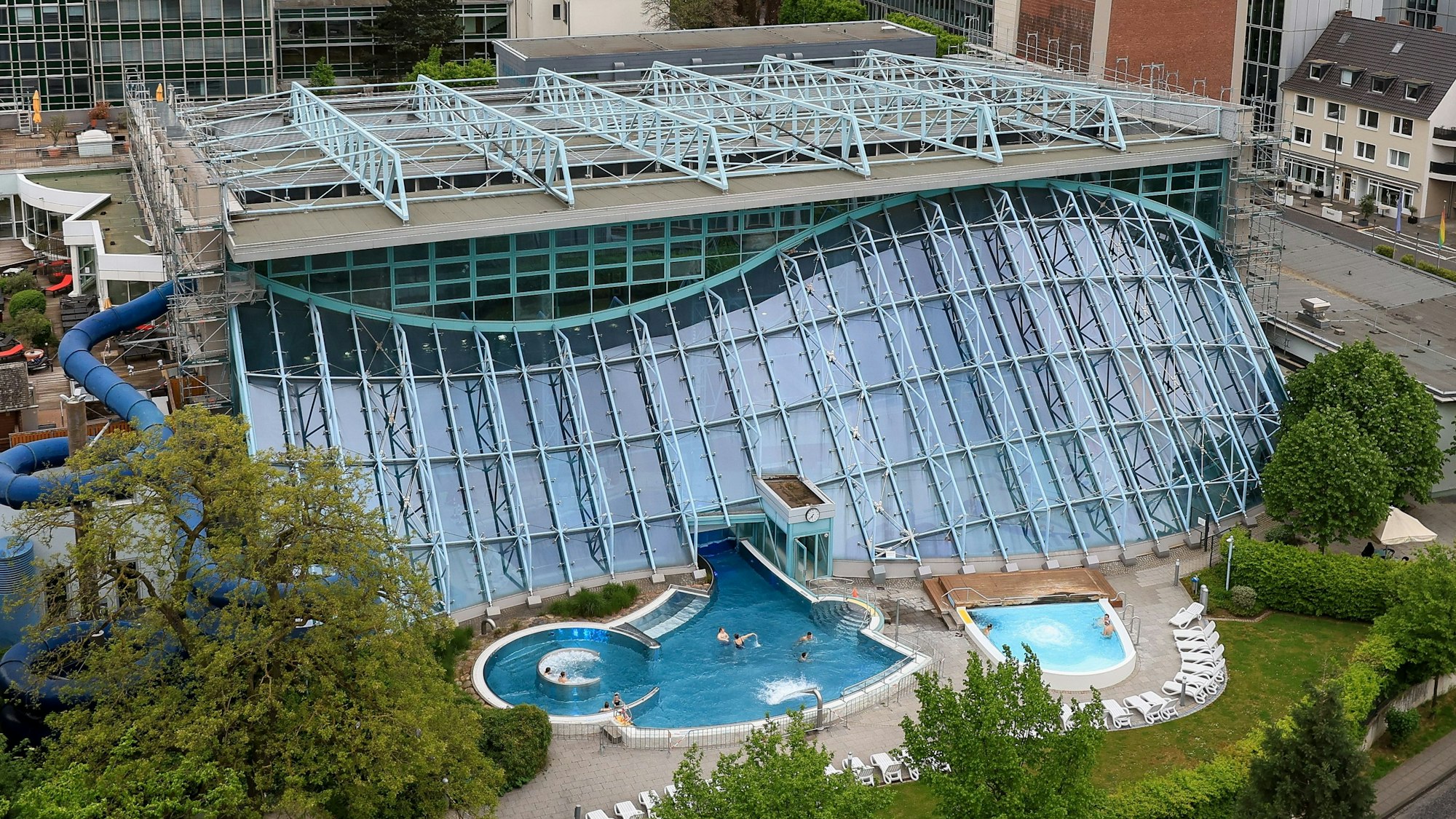 Der mutmaßliche Übergriff geschah im Außenbecken des Agrippabades.