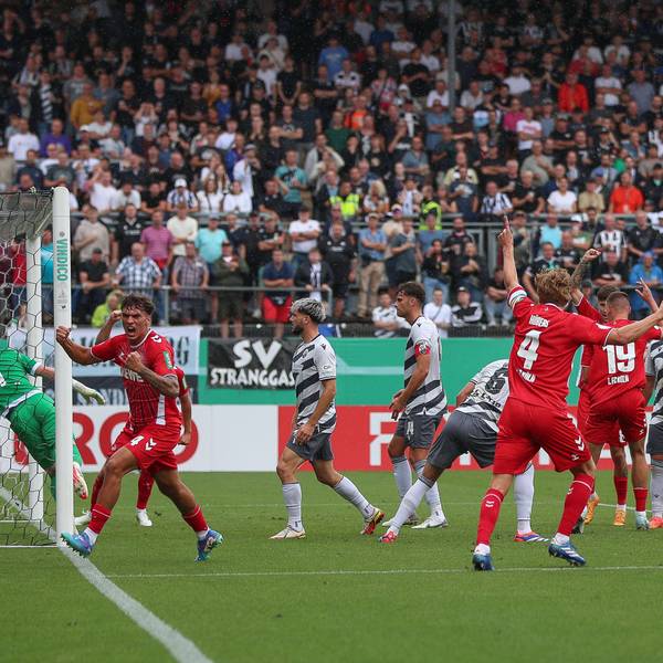 Tor! Julian Pauli hat zum Kölner 1:0 getroffen, es war der erste Treffer des jungen Innenverteidigers für die FC-Profis.