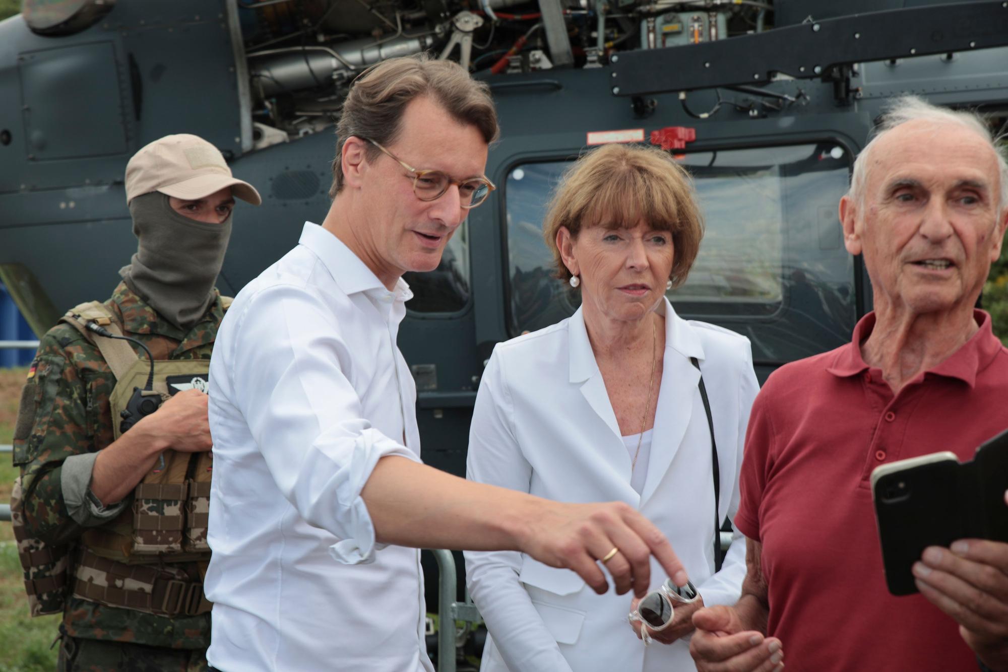 Ministerpräsident NRW Hendrik Wüst und OB Henriette Reker