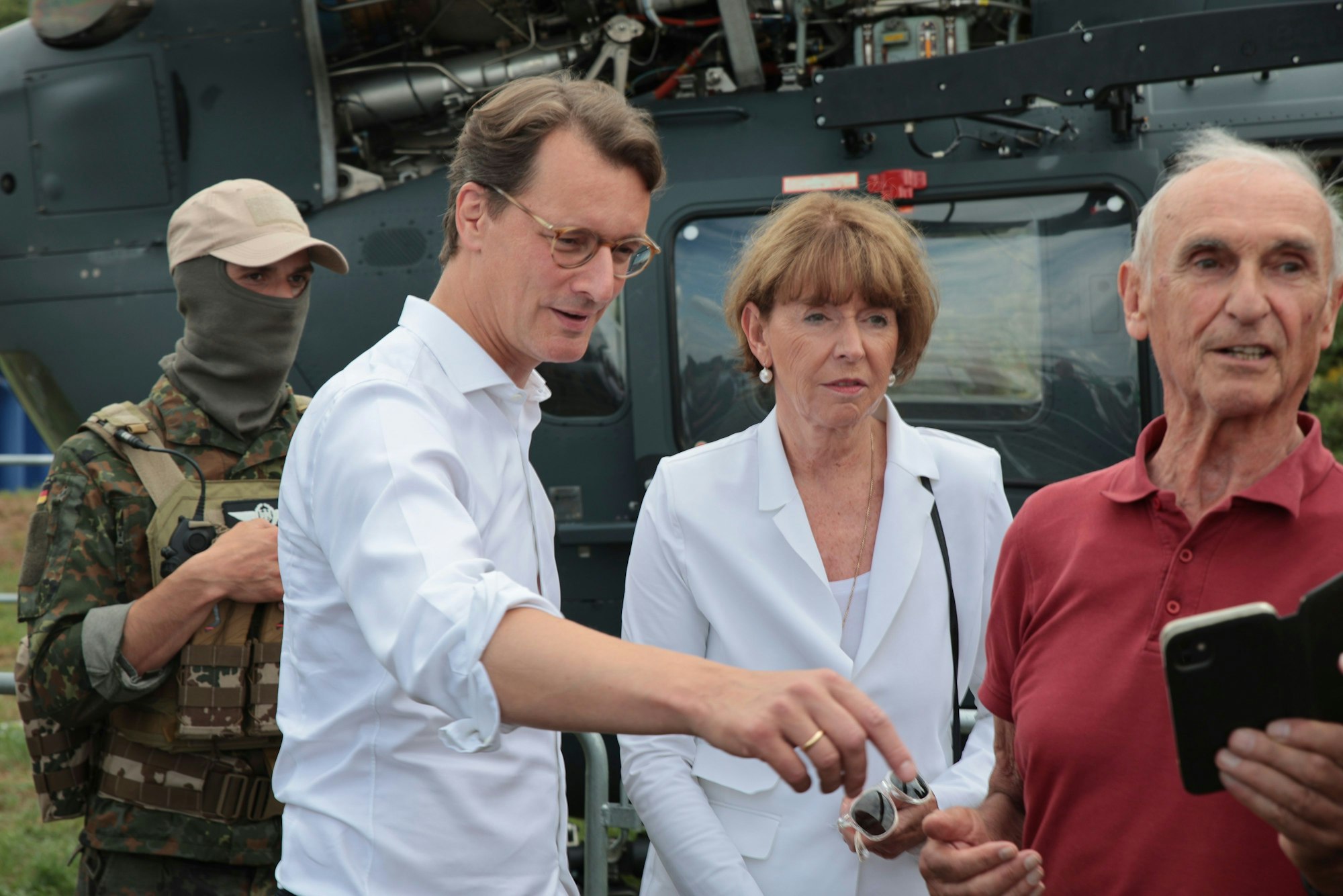 Ministerpräsident NRW Hendrik Wüst und OB Henriette Reker