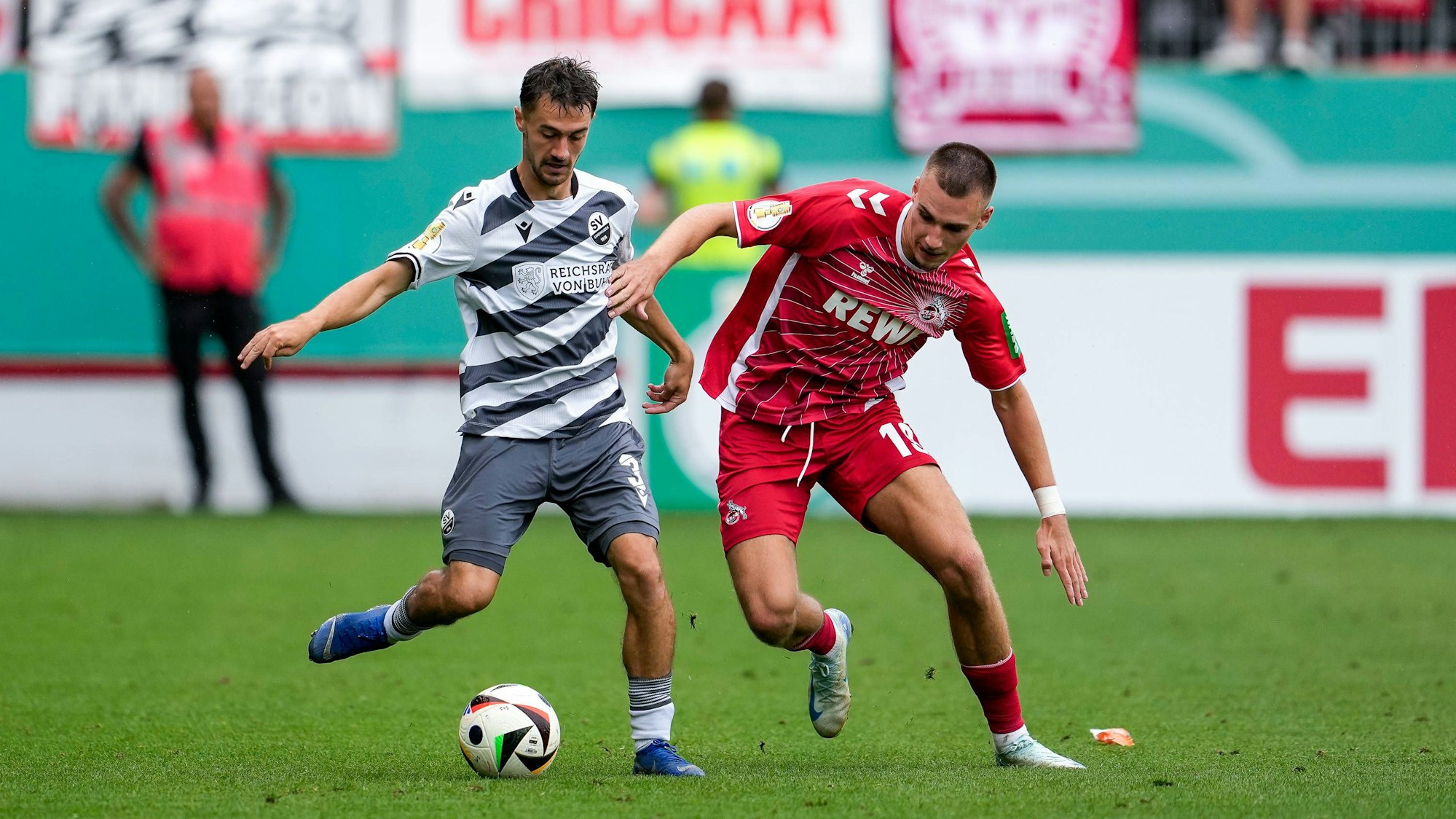 Tim Lemperle rieb sich auf, hatte zahlreiche Aktionen, blieb aber auch in Sandhausen ohne Treffer.