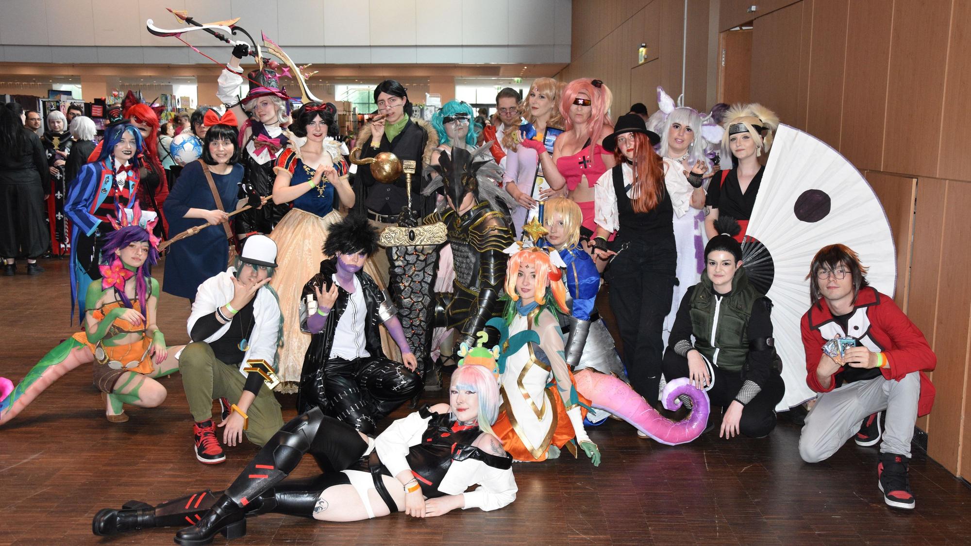 Anime-Convention im Rhein-Sieg-Forum in Siegburg
Die buntesten Cosplay-Kostüme.