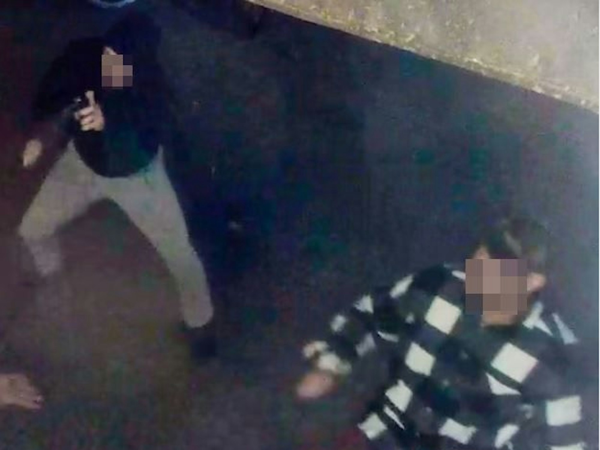 Mit diesem Foto fahndete die Polizei kurz nach dem Geschehen.