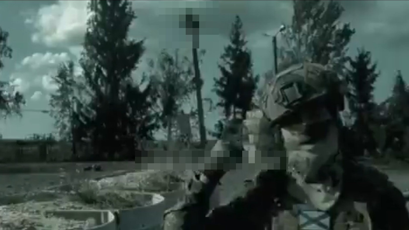 Screenshot eines von Dmytro Lubinets, ukr. Menschenrechtsbeauftragter, veröffentlichten Videos.