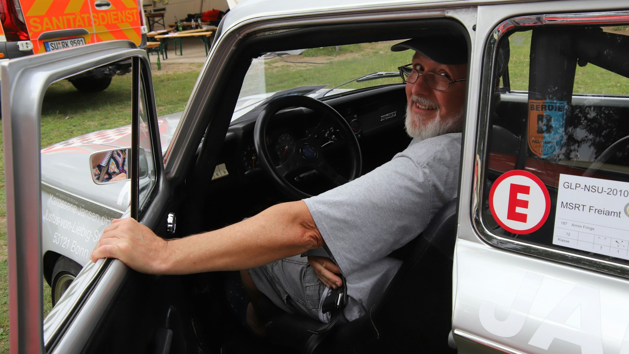 Seinen 68er NSU hatte der Eschmarer Armin Frings mitgebracht, in den 70ern noch ein „Allerweltsfahrzeug“.