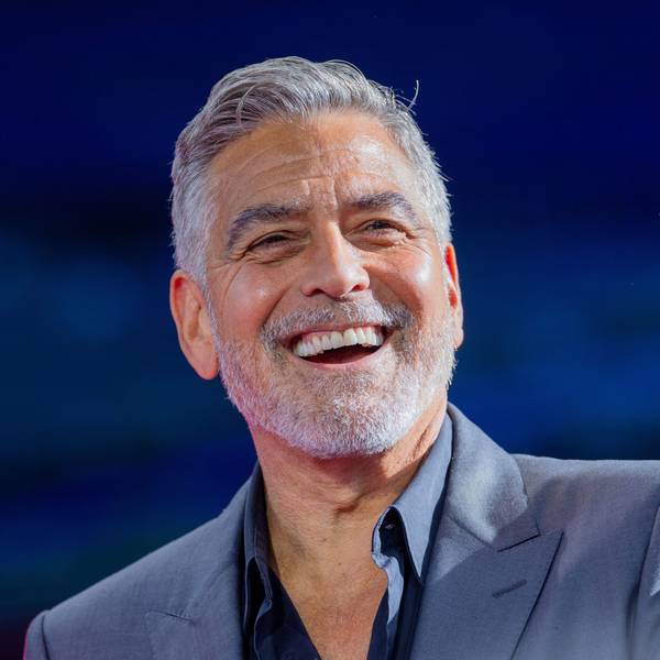 George Clooney, US-amerikanischer Schauspieler, spricht beim Internetkongress Digital X der Deutschen Telekom im Media Park.