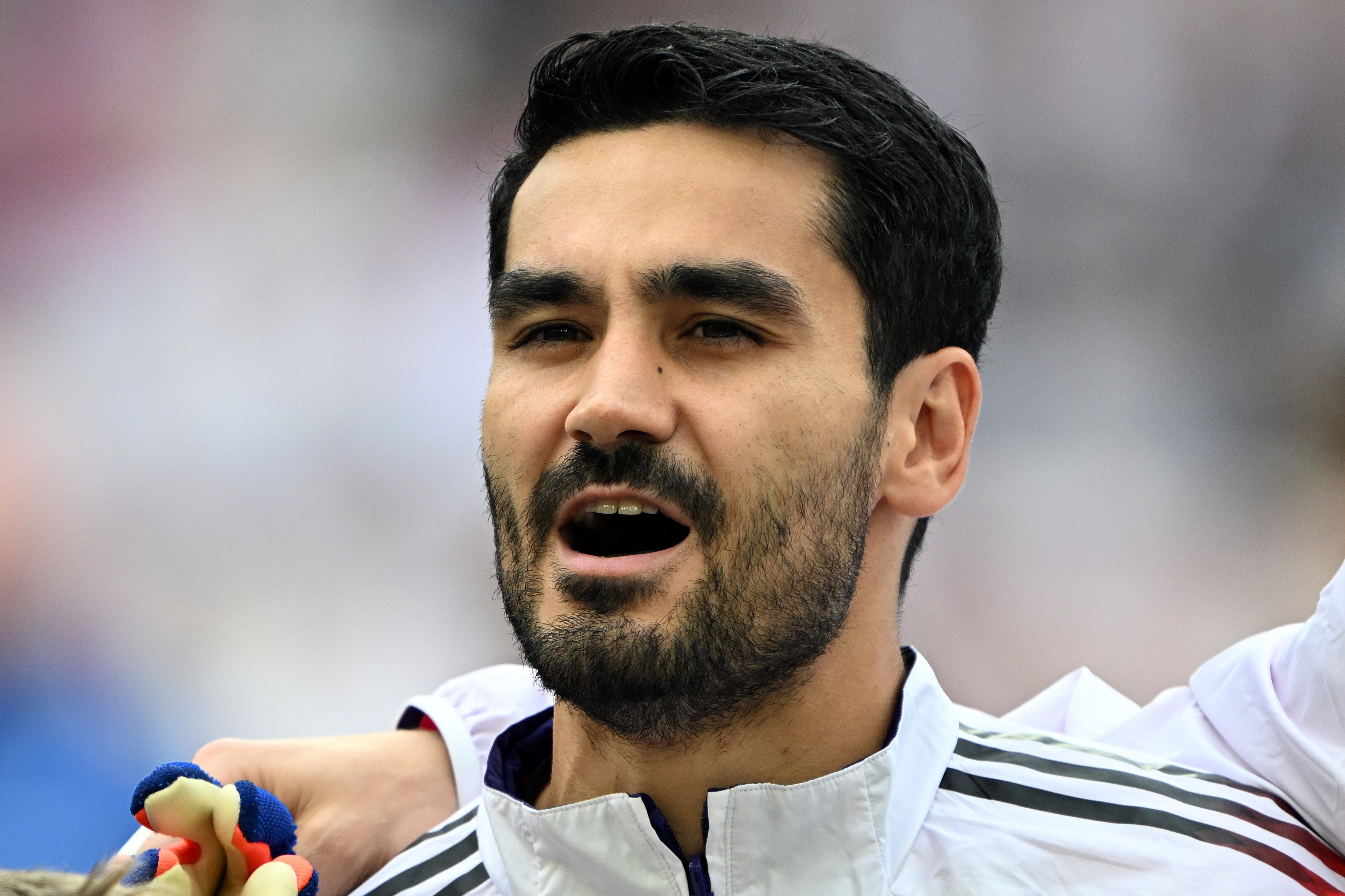 Deutschlands Ilkay Gündogan vor dem EM-Spiel gegen Spanien. (Archivbild)