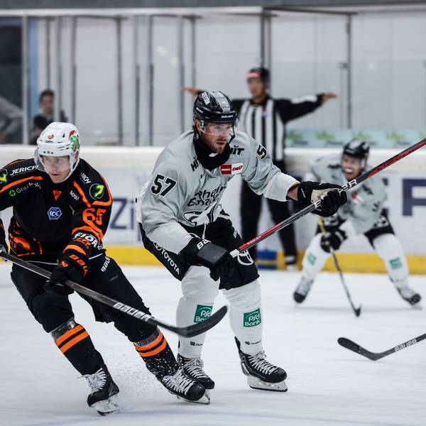 Graz 99ers gegen die Kölner Haie im Trainingslager in Österreich