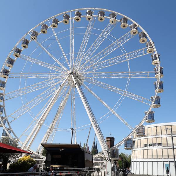 Riesenrad am Schokoladenmuseum