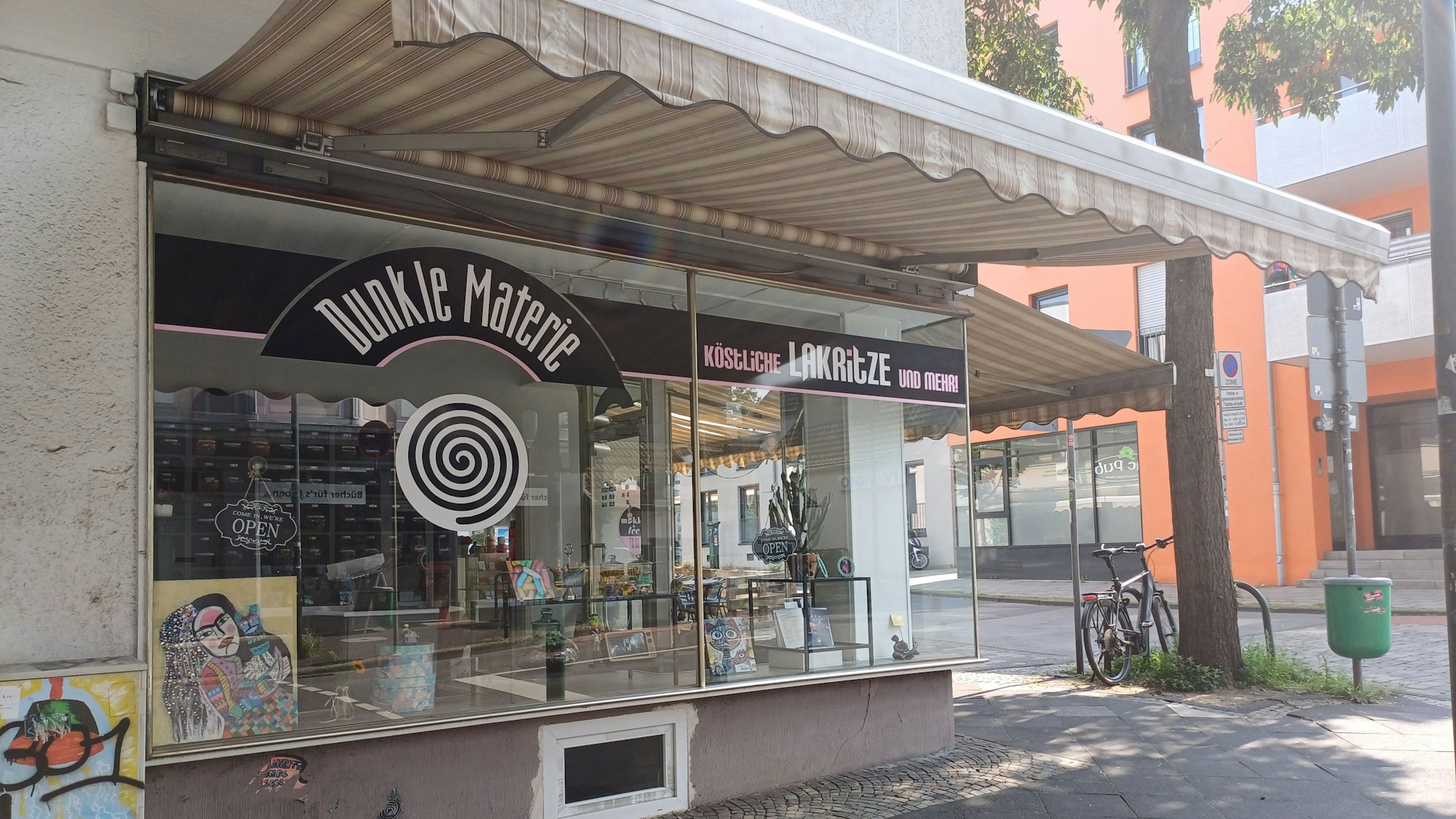 „Dunkle Materie“ von außen.