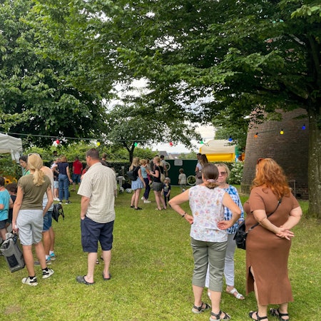 Nach 18 Jahren ließen die Witzheldener Vereine im vergangenen Jahr die Reisbreikirmes am alten Wasserturm wieder aufleben.