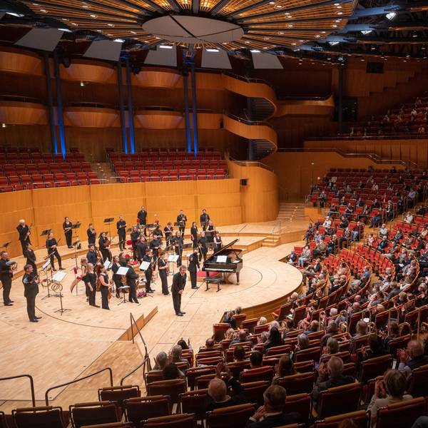 Der Saal der Philharmonie.