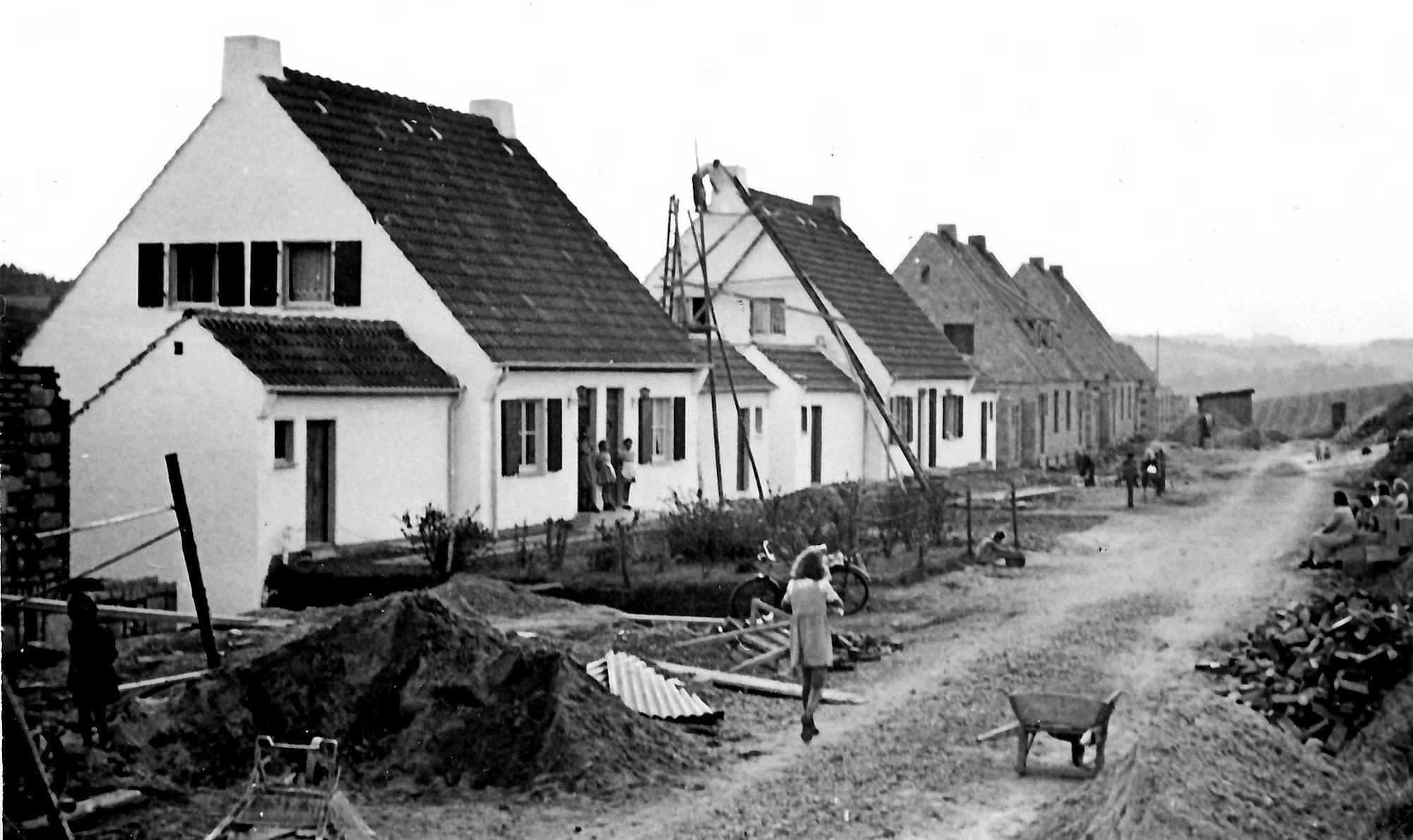 Die Wipperfürther Neye-Siedlung entstand nach dem Ende des Zweiten Weltkriegs.