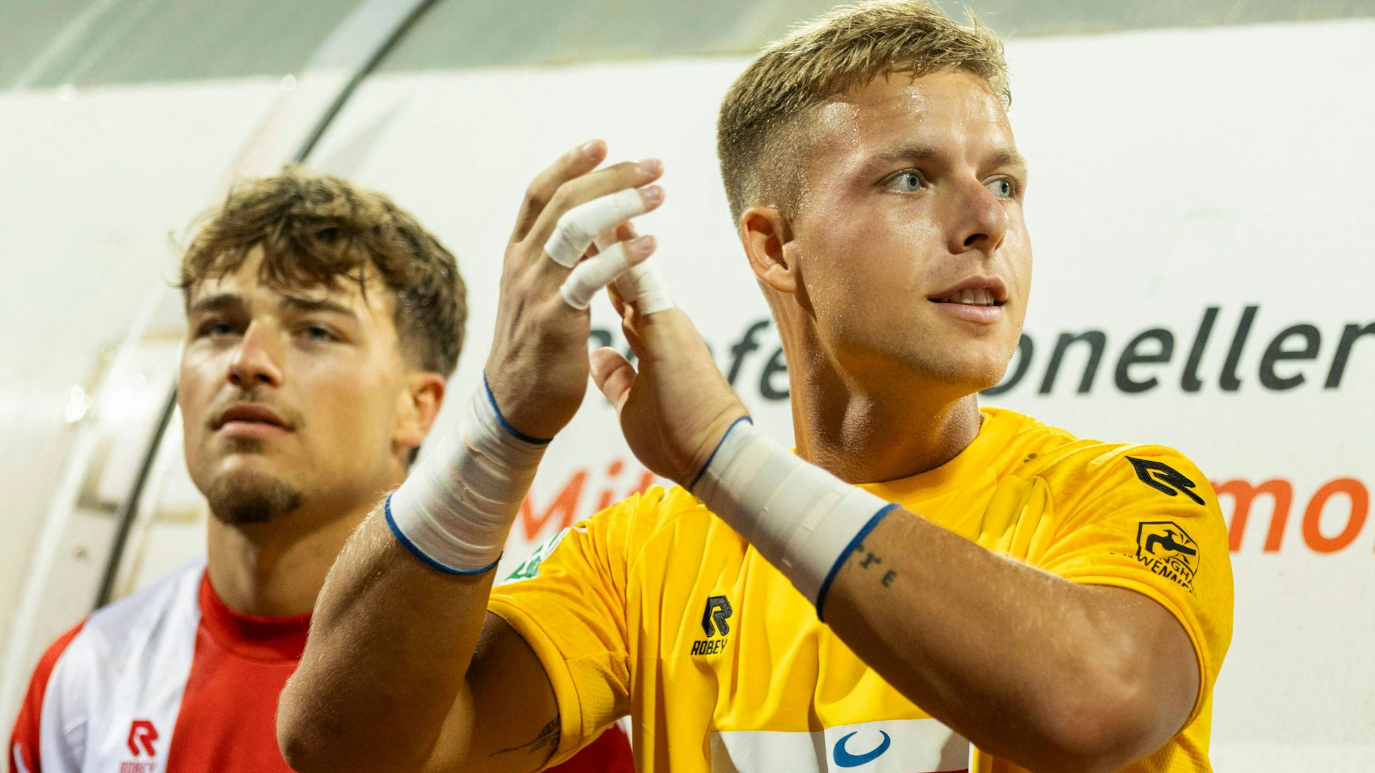 Regionalliga West Fortuna Köln - 1. FC Düren, 09.08.2024 Felix Buer Fortuna Köln, 1. Regionalliga West, Fortuna Köln - 1. FC Düren, 3. Spieltag, am 09.08.2024, Südstadion, Köln *** Regionalliga West Fortuna Köln 1 FC Düren, 09 08 2024 Felix Buer Fortuna Köln, 1 Regionalliga West, Fortuna Köln 1 FC Düren, 3 Matchday, on 09 08 2024, Südstadion, Cologne Copyright: xBEAUTIFULxSPORTS/Meuselx