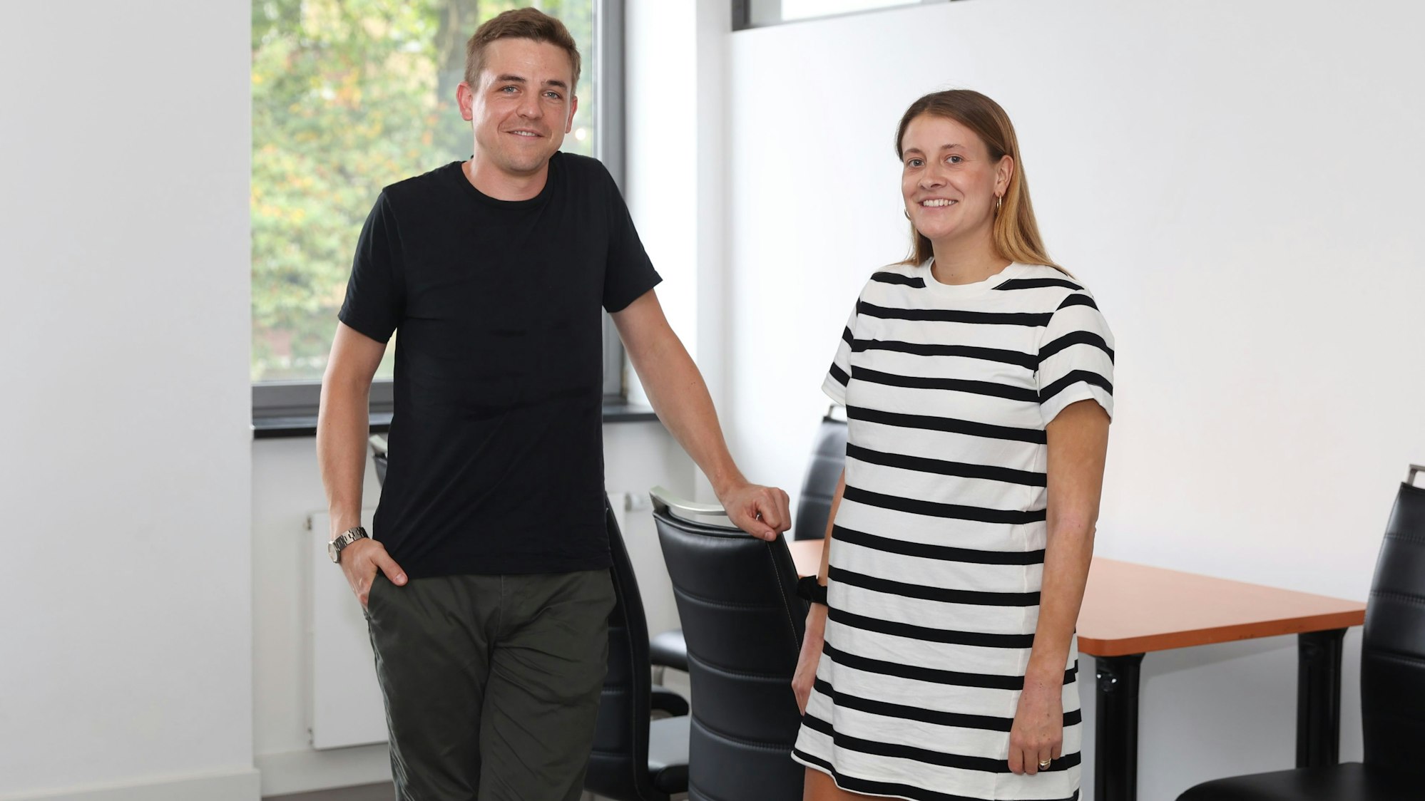 Amelie Kühne und Oliver Funke.