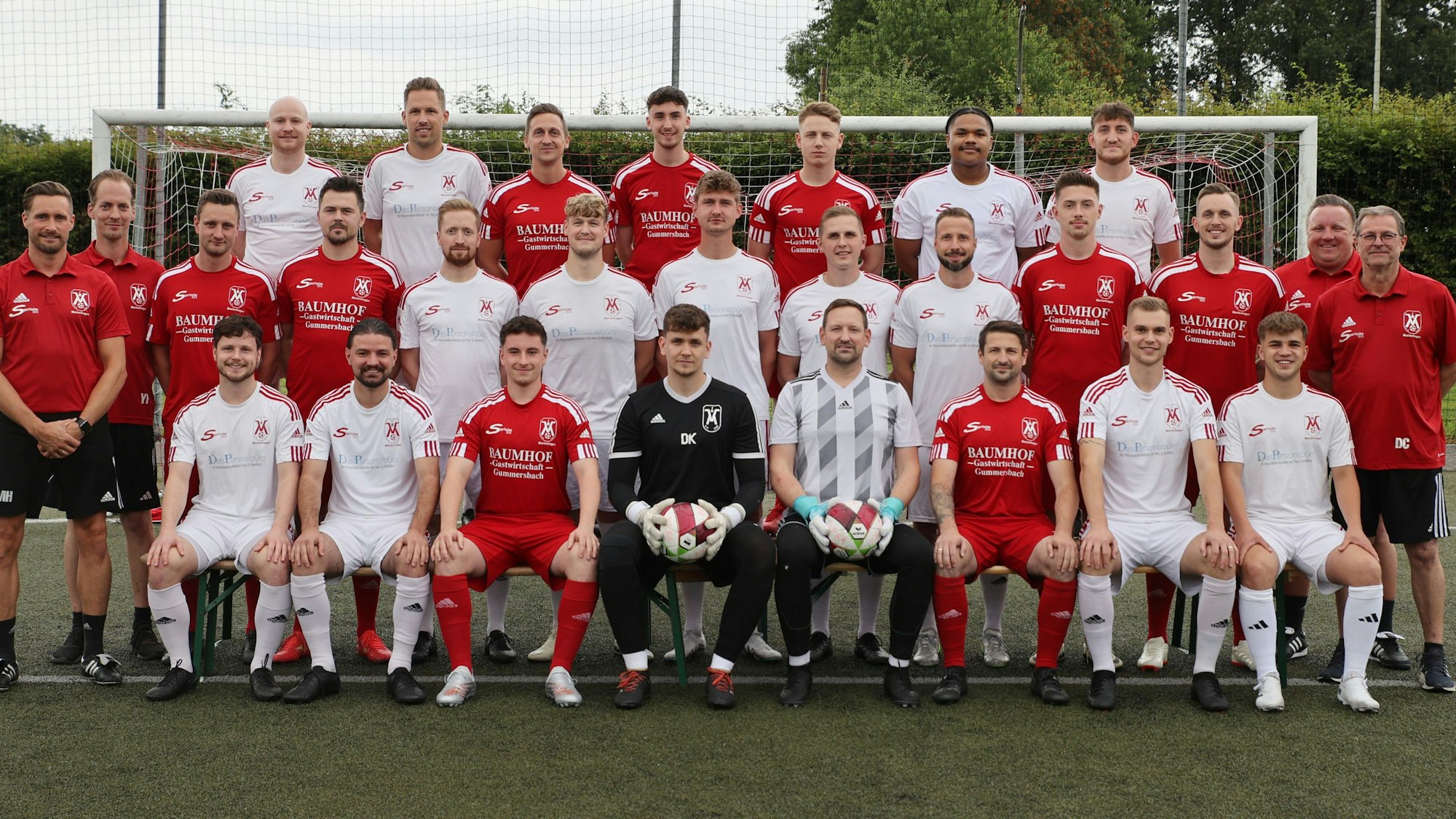 Mannschaftsfoto VfR Marienhagen.