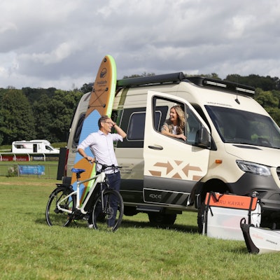 Geländegängige, kompakte Wohnmobile wie dieser Sprinter liegen voll im Trend