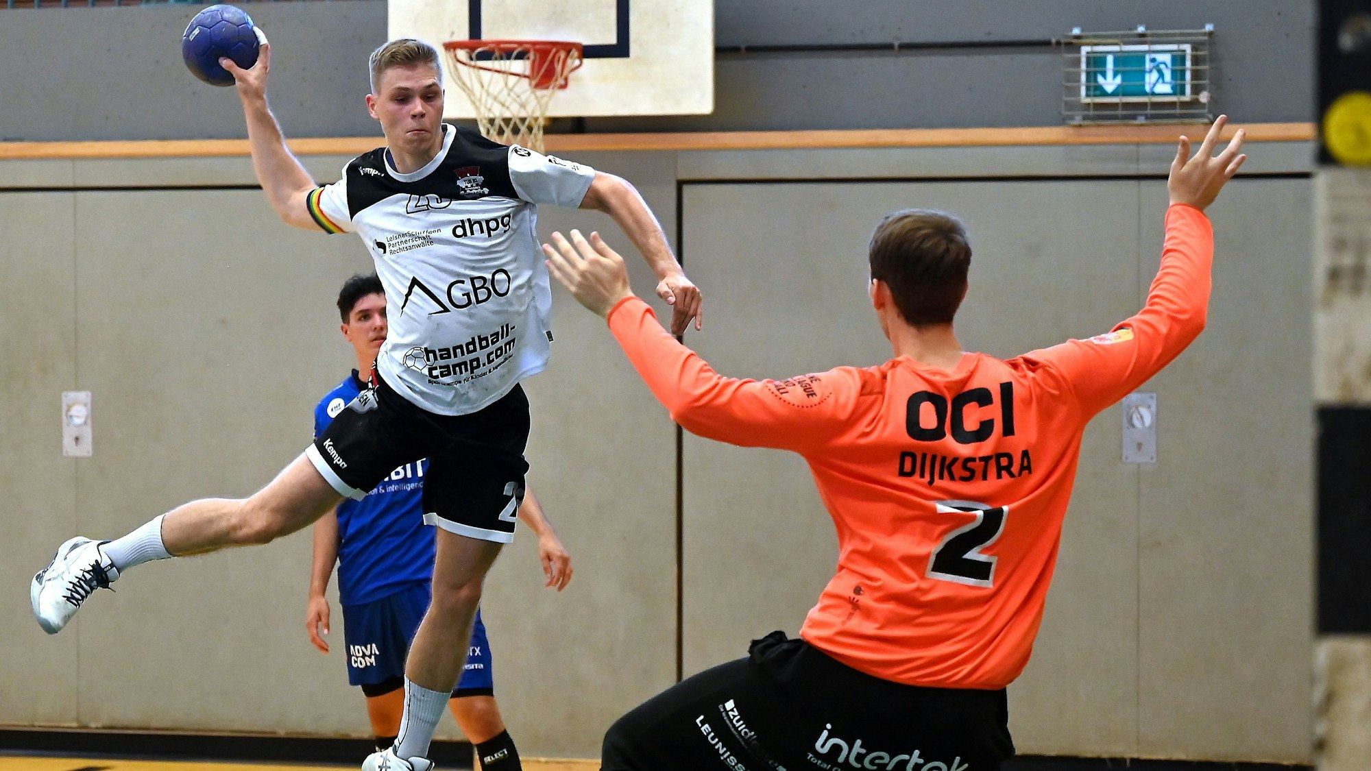 10.08.2024, Handball-Tus Opladen-Limburg
links: Tobias Schmitz (Opladen)
Foto: Uli Herhaus