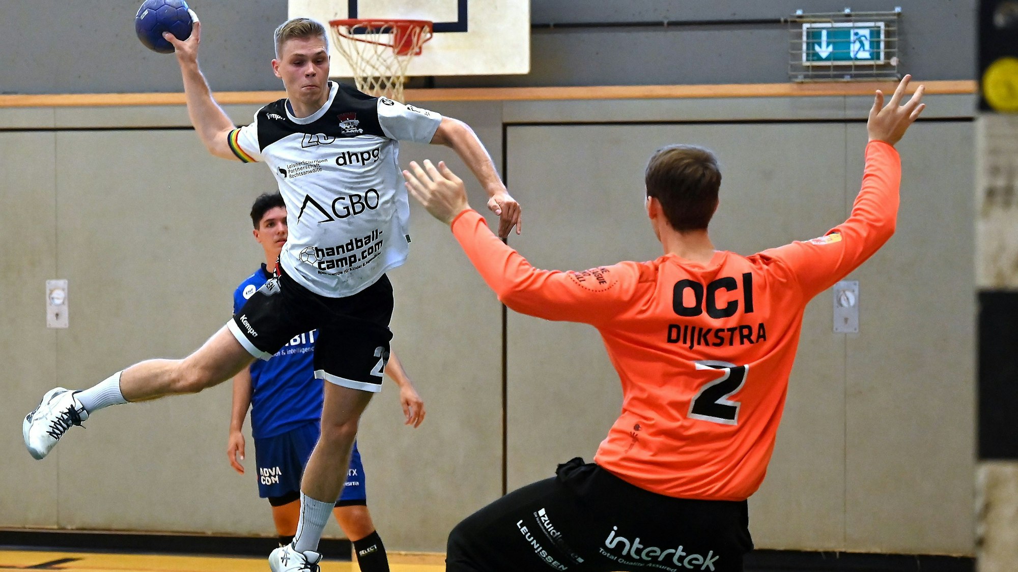 10.08.2024, Handball-Tus Opladen-Limburg
links: Tobias Schmitz (Opladen)
Foto: Uli Herhaus