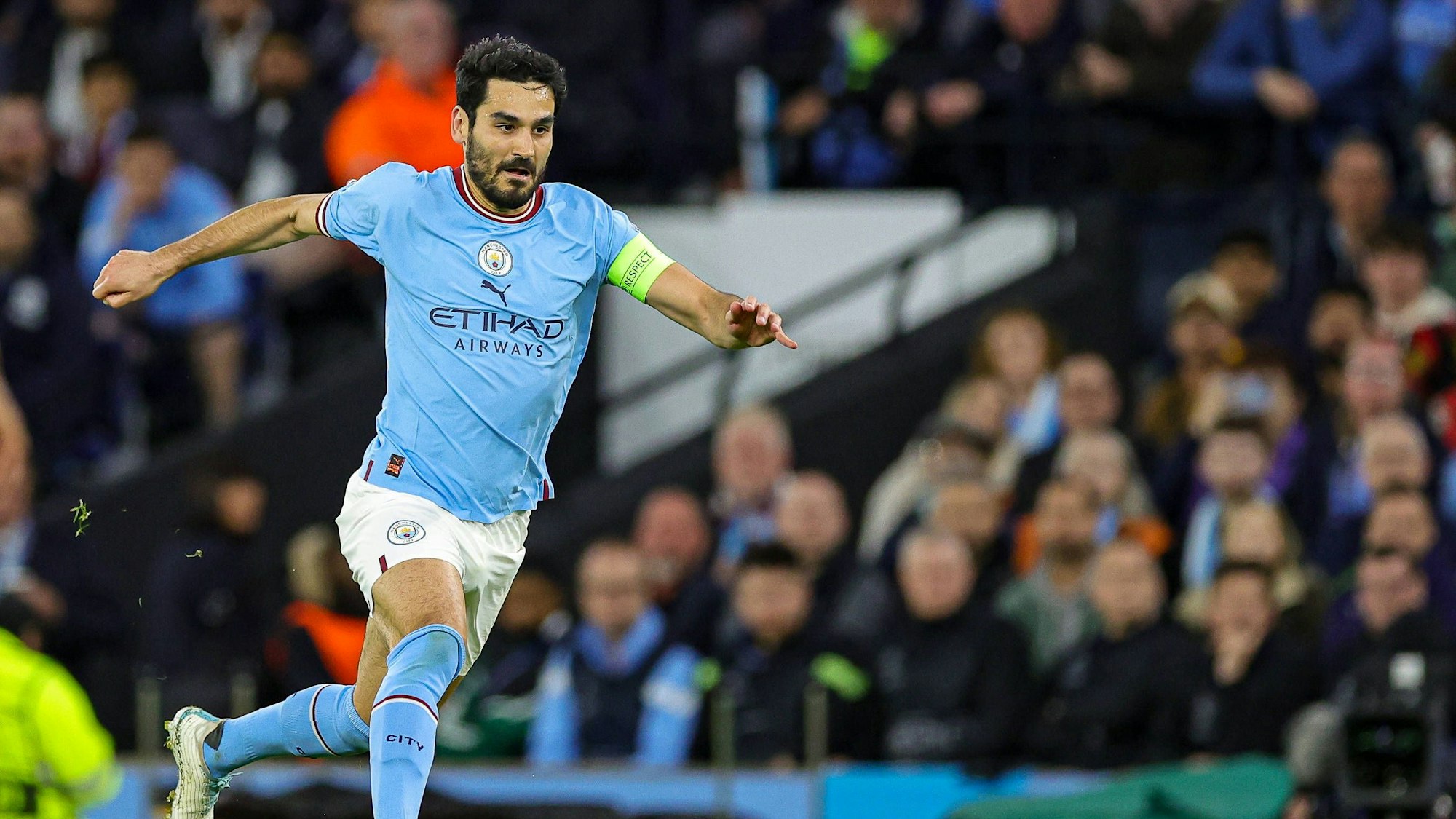 Ilkay Gündogan im Trikot von Manchester City