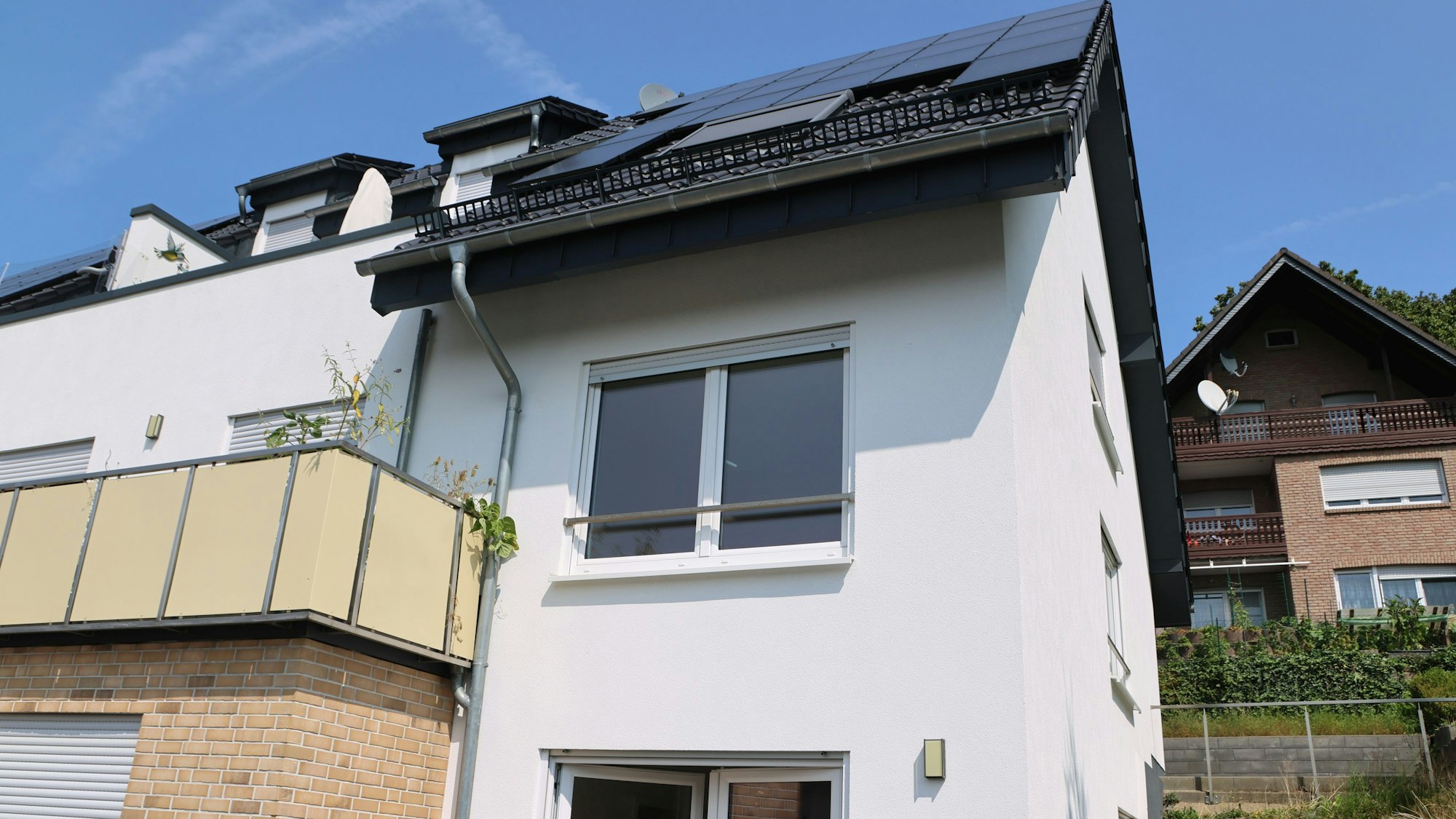 Da betroffene Haus.