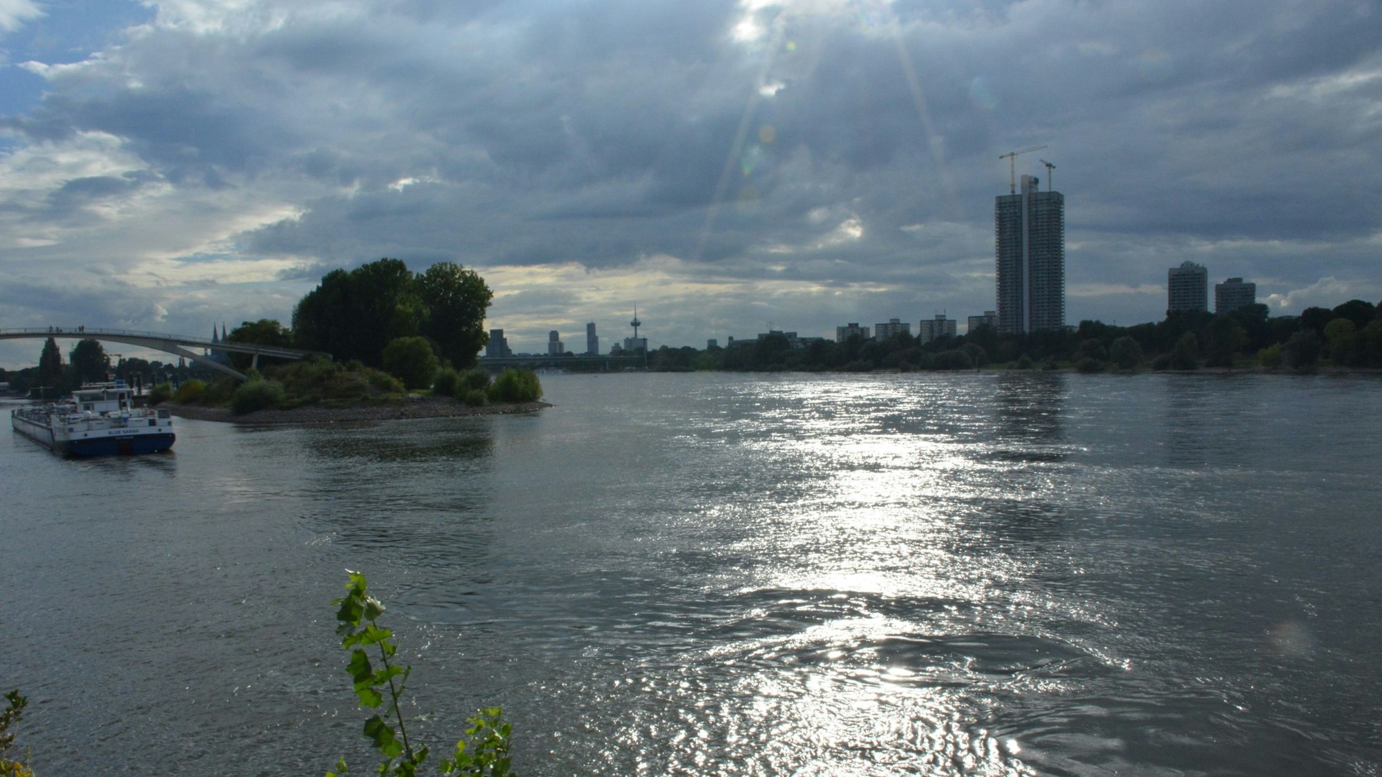 Panorama am Mülheimer Hafen