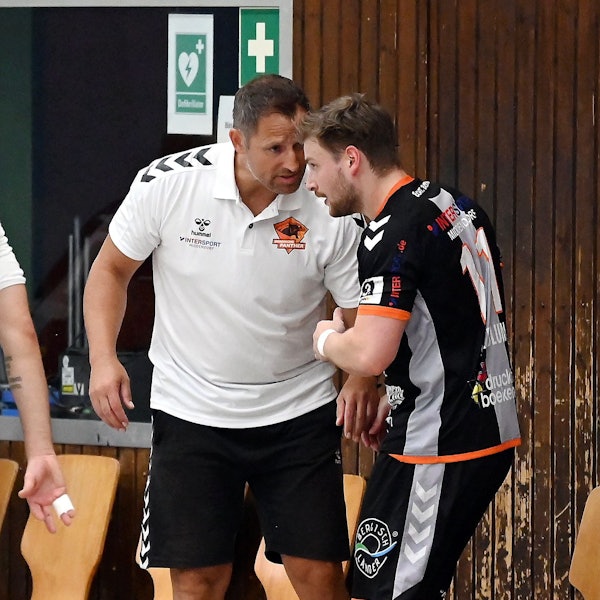 10.08.2024, Handball-Bergische Panther-Mönchengladb
TR: Erwin Rainacker (Panther)
Foto: Uli Herhaus