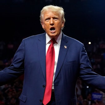 Donald Trump bei einem Wahlkampfauftritt im US-Bundesstaat Arizona.