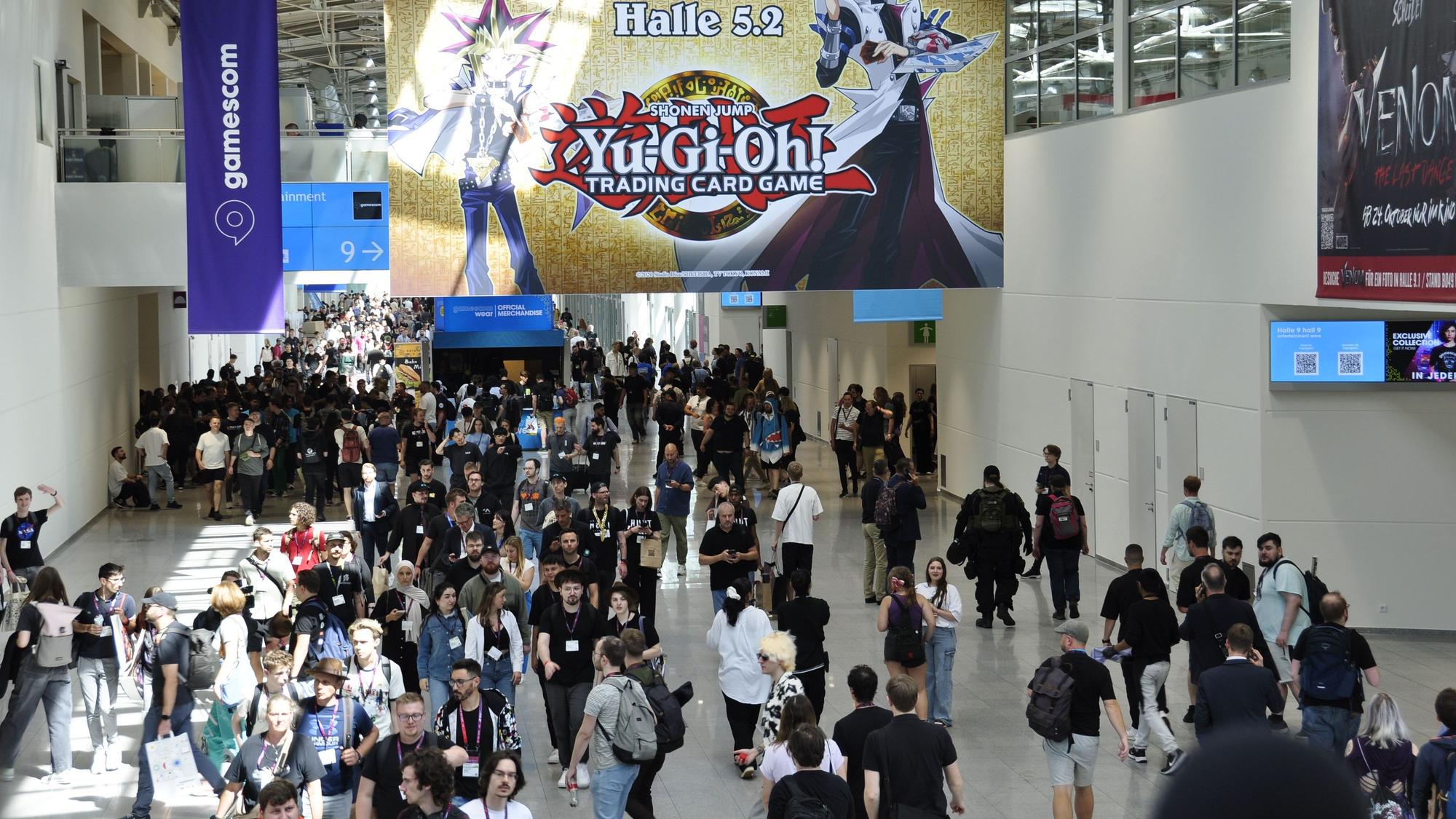 Menschen auf der Gamescom
