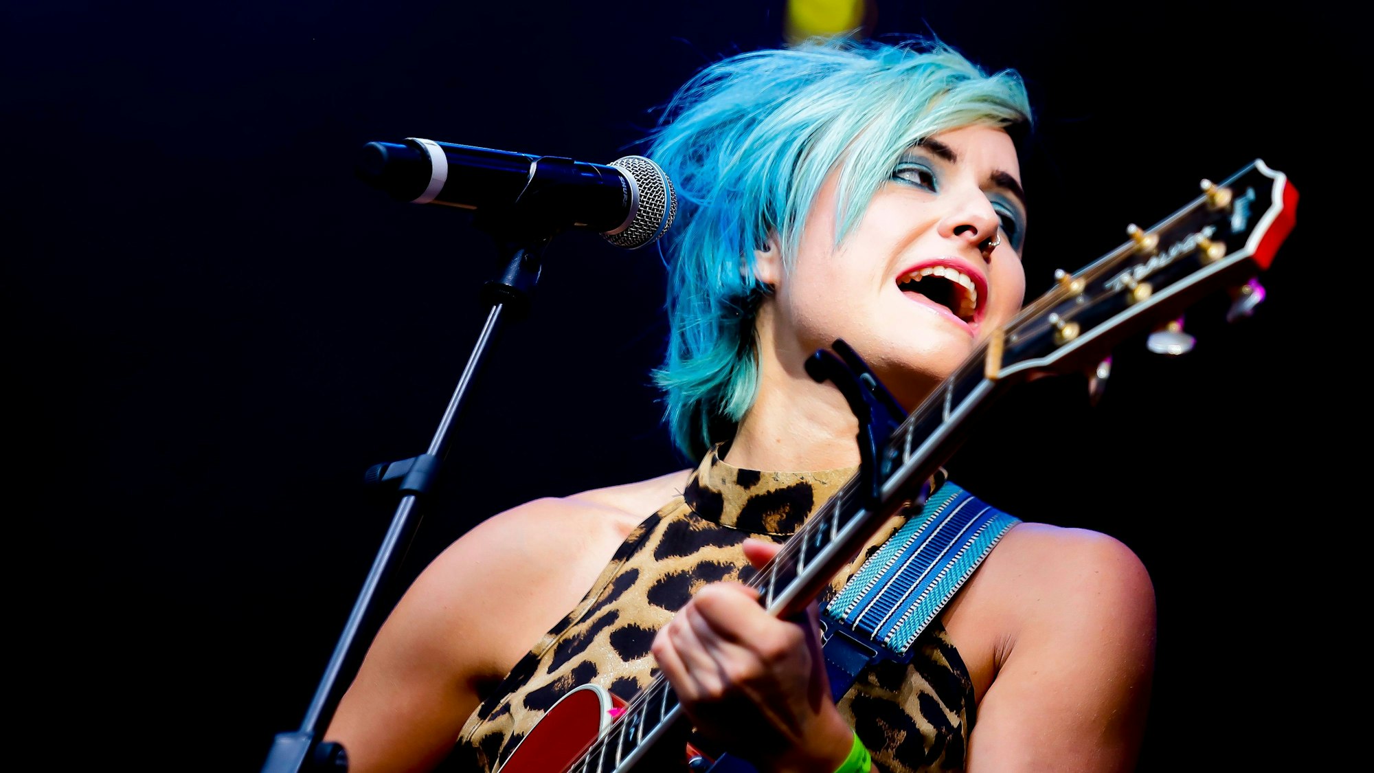 Charly Klauser bei ihrem Auftritt.