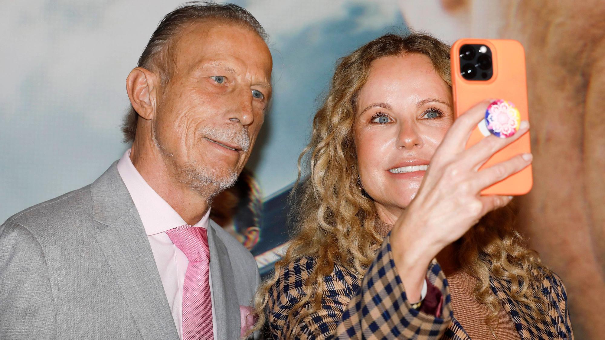Christoph Daum und Katja Burkard bei der Premiere des Sky-Dokumentarfilms Daum.
